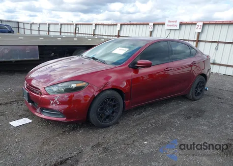 2015 Dodge Dart Se z USA, uszkodzony, nr VIN 1C3CDFAA0FD253403